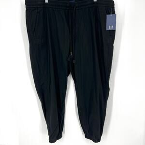 Gap Womens Cotton Blend Jogger Ankle Drawstring Waist Pants XXL NEW